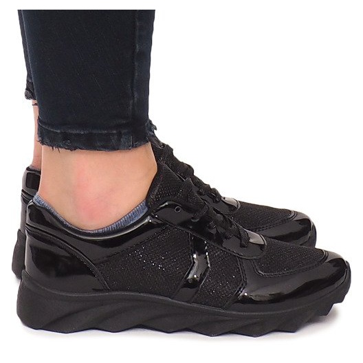 Sneakers sportive B8890-3 Nere nero