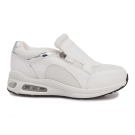 Sneakers sportive bianche Nicoline bianca
