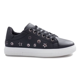 Sneakers nere stelle Tolosa nero