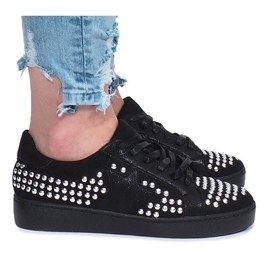 Sneakers nere delle star di Angers nero