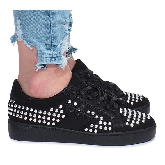 Sneakers nere delle star di Angers nero
