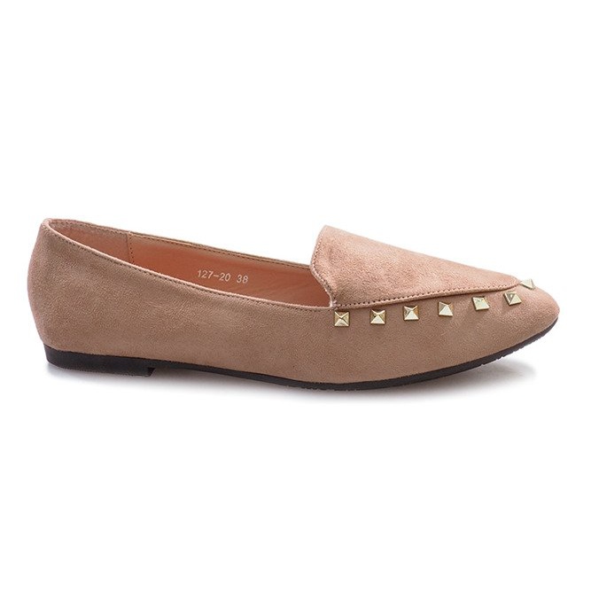 Slip-on rosa Hawen con borchie