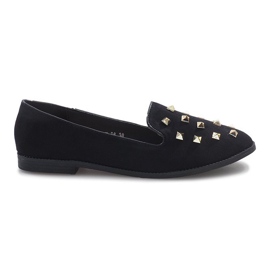 Slip-on nere con borchie Lords nero
