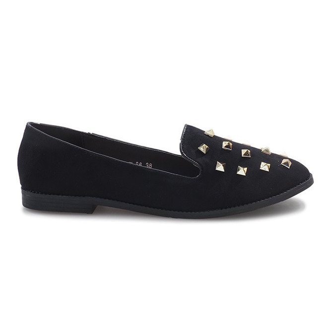 Slip-on nere con borchie Lords nero