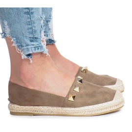 Espadrillas Gold Sun oliva multicolore verde