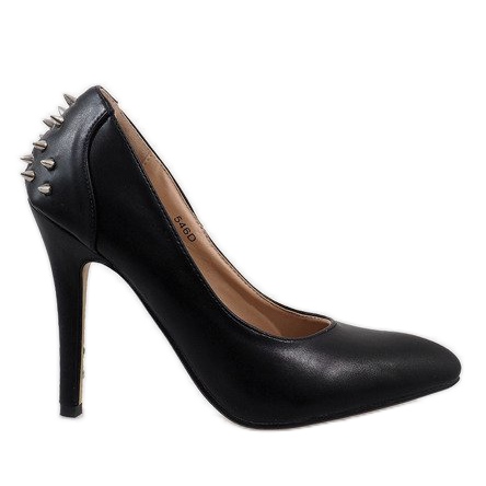 Borchie classiche nere con borchie 546D nero
