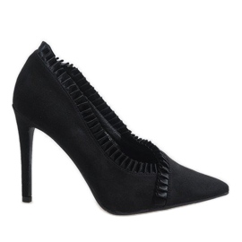 Classici tacchi neri C72P nero
