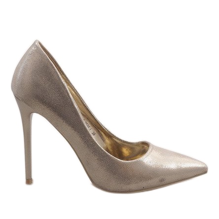 Tacchi classici dorati AT-0596-L d'oro