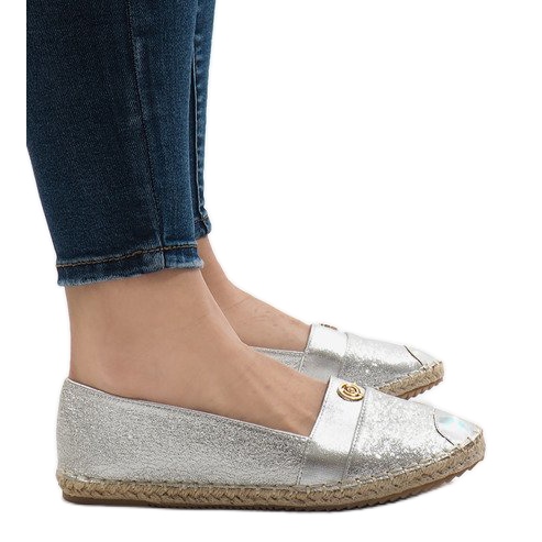 Espadrillas argento GFXWFD2 grigio
