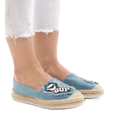 L-1047 espadrillas blu