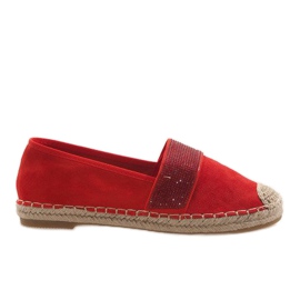 Espadrillas rosse 6548 rosso