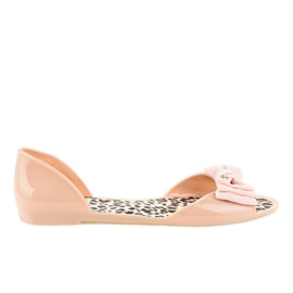 Ballerine in gomma melissa beige con fiocco DD506-2