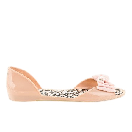 Ballerine in gomma melissa beige con fiocco DD506-2