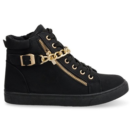 Sneakers Decorate B01 Nere nero