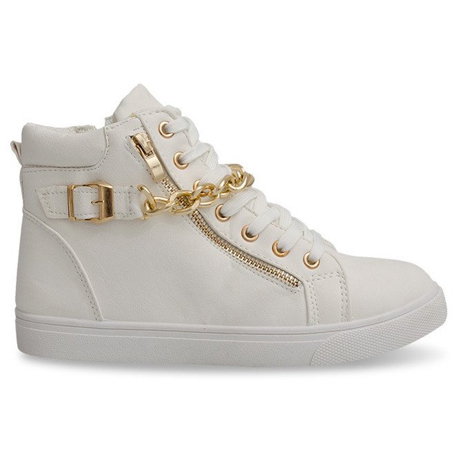 Sneakers Decorate B01 Bianco bianca