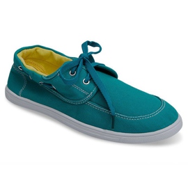 Mocassini in tessuto di VB14 Sneakers verdi verde