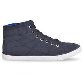 Sneakers alte casual 033 nere nero