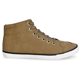 Sneakers alte casual 033 kaki verde