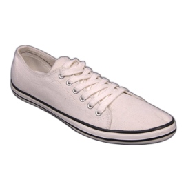 Sneakers In Tessuto Con Cinturino 125 Bianche bianca
