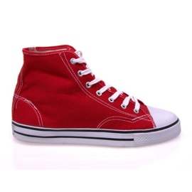 Sneakers Alte Classiche G3 Rosse rosso