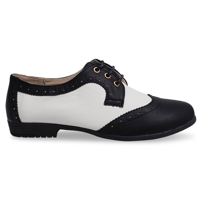 Scarpe Jazz Classiche 4D85G Nere bianca nero
