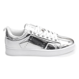 Q45 Sneakers argento grigio