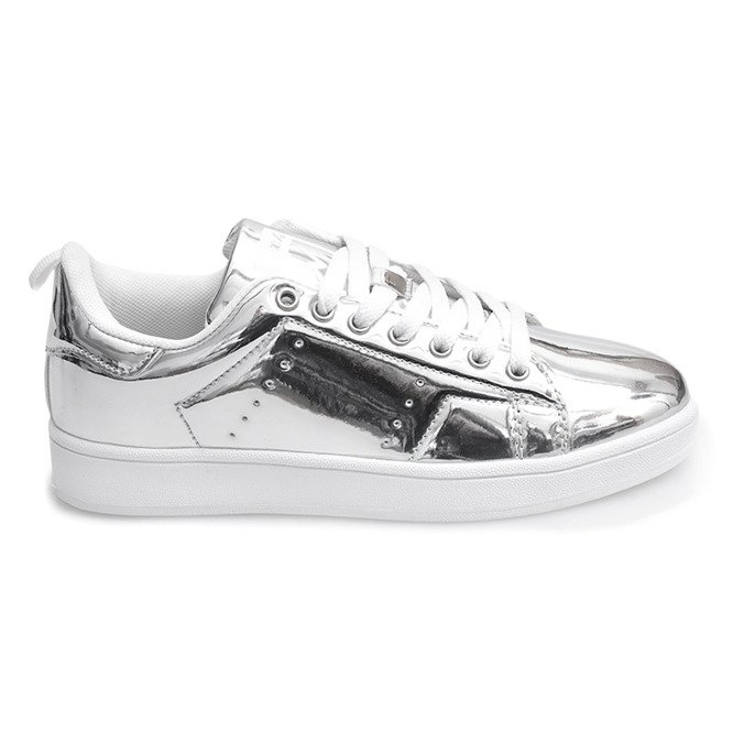 Q45 Sneakers argento grigio