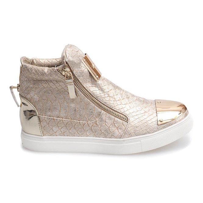 Sneakers Alte Q55 Oro d'oro