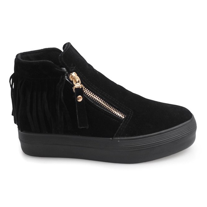 Creeper super fashion F107 Black nero
