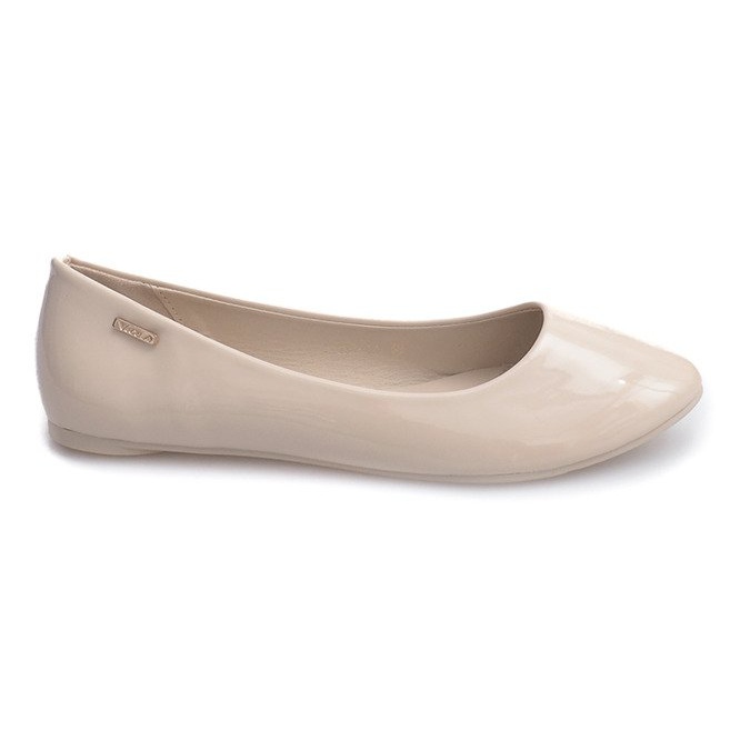 Ballerine laccate 11037 Beige
