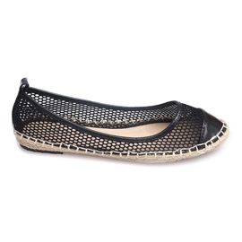 Ballerine Espadrillas 9653 Nere nero