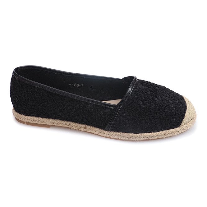 Ballerine Espadrillas A168 Nero