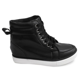 Sneakers con zeppa alta 15001 Nero
