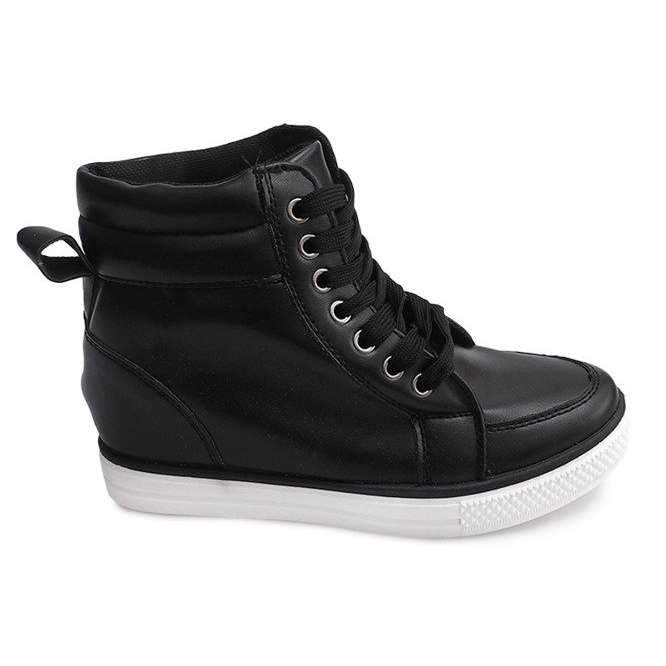 Sneakers con zeppa alta 15001 Nero