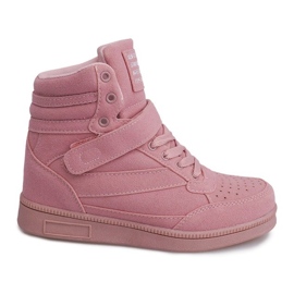 Sneakers con zeppa XW33268 Rosa