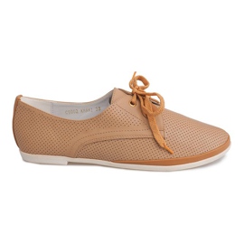 Scarpe Jazz Openwork CS002 Camel marrone