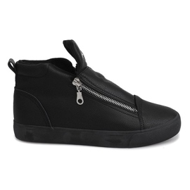 Sneakers con zeppa AN9732 Nere nero