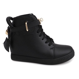 Sneakers con zeppa 1786 Nere nero