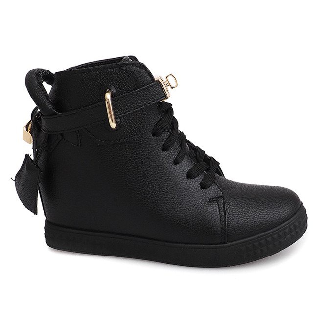 Sneakers con zeppa 1786 Nere nero
