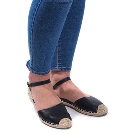Sandali Espadrillas Ballerine 6351 Nero