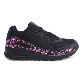Scarpe da corsa sportive D8-1 Nere nero