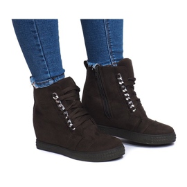 Sneakers con zeppa 1867 Verde