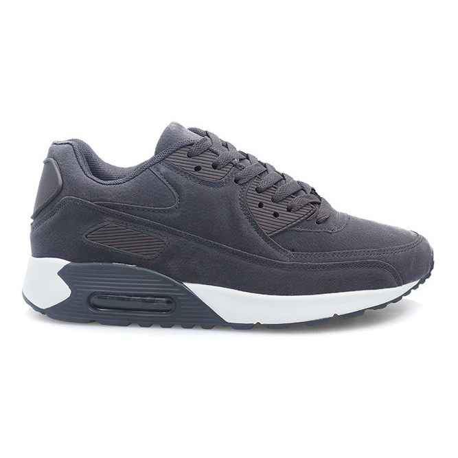Scarpe Sportive Sneakers Suede Z2014-6 D. Grey grigio