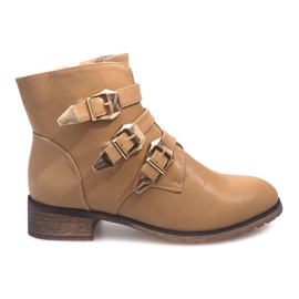 Stivali BL8539 Beige nero