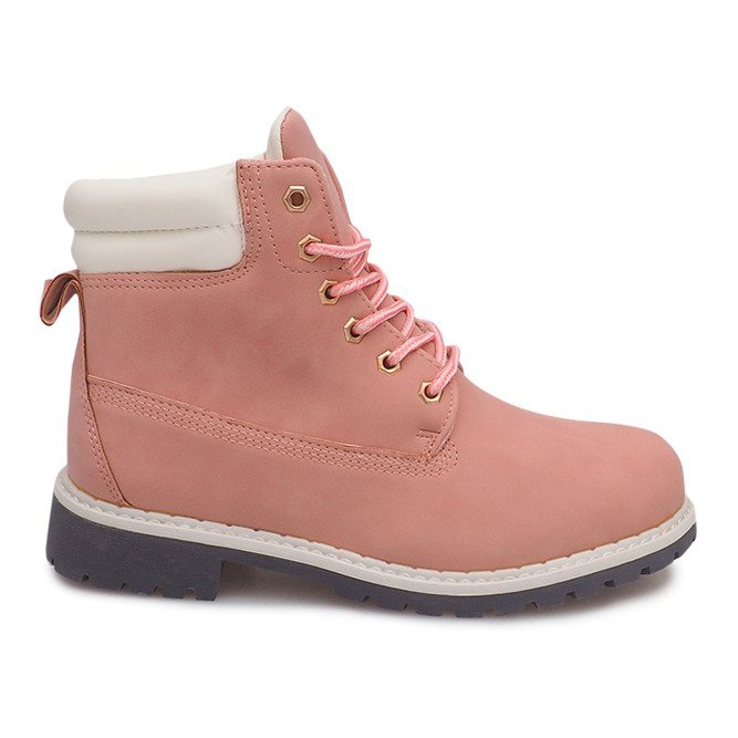 Stivali caldi in legno H88B rosa