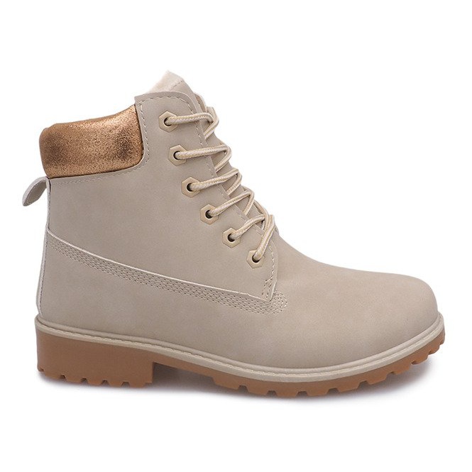 Trappers di legno caldo ZY-15 Beige