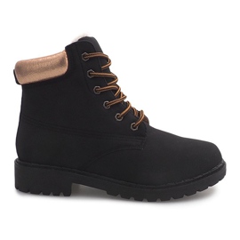 Warm Timber Trappers 8589 Black nero