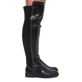 Eleganti stivali neri KSL20 nero