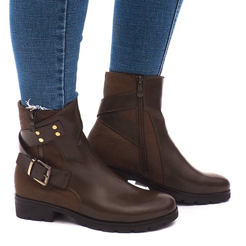Stivali caldi 3108 Camel marrone