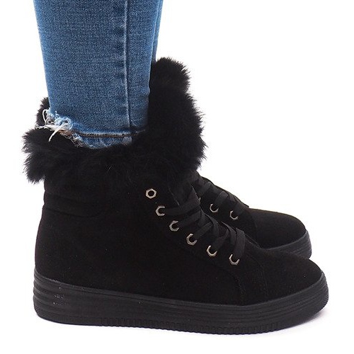 Scarpe da ginnastica isolate AB-14 nere nero